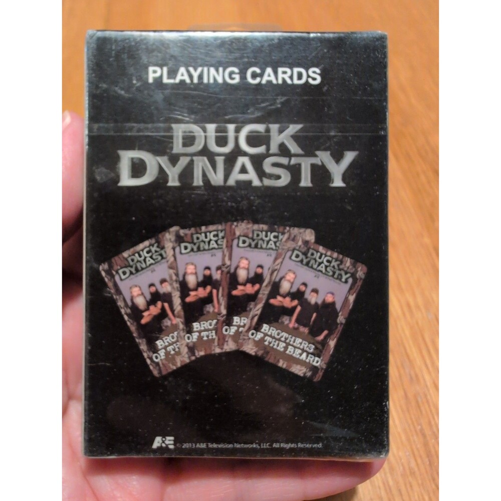 Duck Dynasty Playing Cards BROTHERS OF THE BEARD New Sealed 2013 Officially Lic.